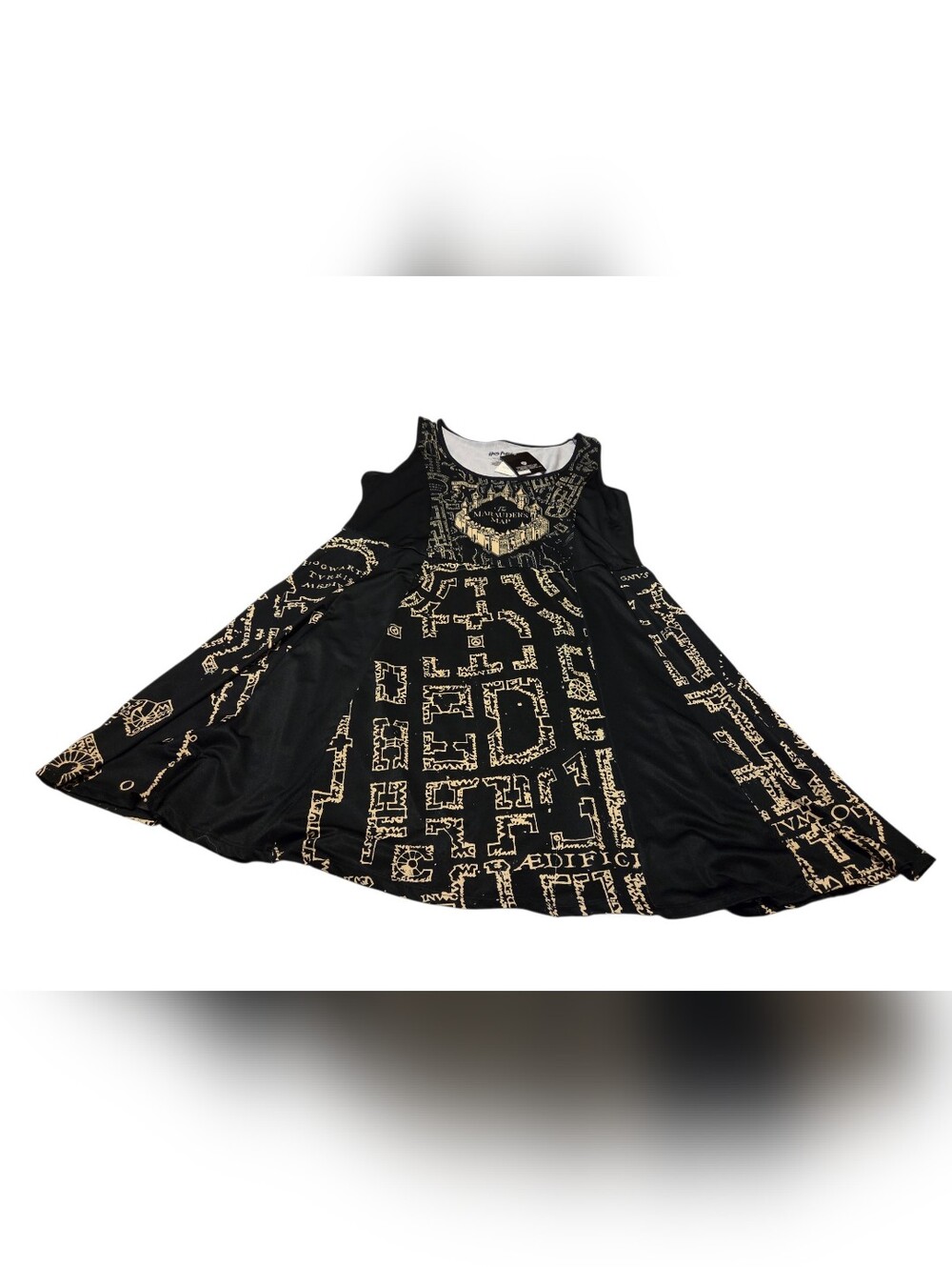 Women’s 3X Hot Topic Harry Potter Marauder's Map Dress Plus Size